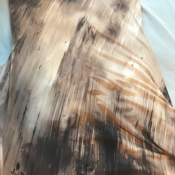 Guess top cowl neck brown tan size small - Picture 5 of 6